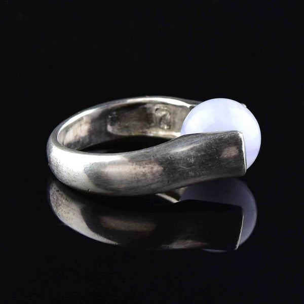 Vintage Sterling Silver Interchangeable Multi Stone Ring - Boylerpf