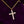 Load image into Gallery viewer, 14K Gold Cultured Pearl Cross Charm Pendant Necklace - Boylerpf
