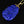 Load image into Gallery viewer, Vintage 14K Gold Carved Lapis Lazuli Flower Pendant Necklace - Boylerpf
