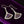 Load image into Gallery viewer, Vintage Pat Cheney John Ditchfield Stained Glass Earrings Sterling Silver
