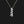 Load image into Gallery viewer, 14K White Gold Diamond Sapphire Journey Necklace - Boylerpf
