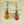 Load image into Gallery viewer, Arts and Crafts Style Silver Leaf Amber Cabochon Drop Earrings - Boylerpf
