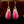 Load image into Gallery viewer, Vintage Gold Faceted Ruby Drop Earrings - Boylerpf
