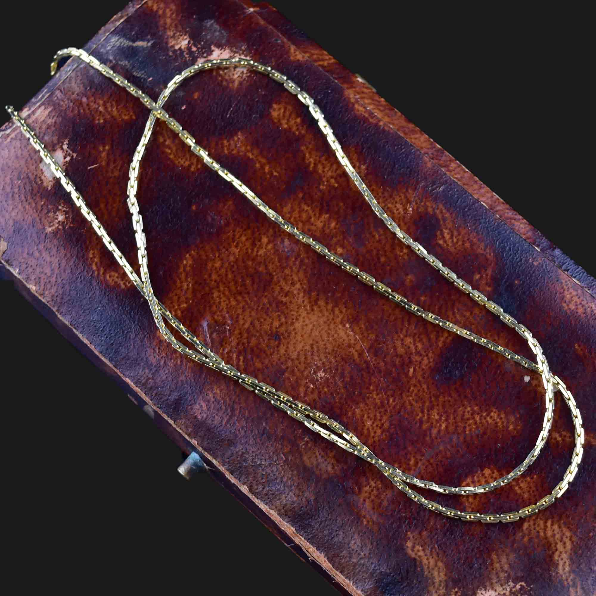 14K Gold Boston Link Flexible Chain Necklace – Boylerpf