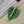 Load image into Gallery viewer, Vintage 9K Gold Carved Jade Leaf Peridot Pendant Necklace - Boylerpf
