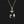 Load image into Gallery viewer, Art Deco Style Swallow Pools of Light Pendant Necklace - Boylerpf

