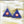 Load image into Gallery viewer, Vintage Geometric Coral Blue Agate Drop Earrings - Boylerpf
