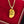 Load image into Gallery viewer, Vintage 9K Gold Dendritic Honey Opal Lucky Bean Necklace
