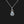 Load image into Gallery viewer, Vintage 10K White Gold Diamond Blue Topaz Pendant Necklace - Boylerpf
