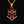 Load image into Gallery viewer, Vintage Carnelian Gold Vermeil Geometric Pendant Necklace
