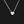 Load image into Gallery viewer, Vintage 10K White Gold Diamond Heart Slider Pendant Necklace - Boylerpf
