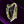 Load image into Gallery viewer, Antique Victorian Irish Connemara Marble Lyre Harp Brooch
