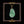 Load image into Gallery viewer, Vintage 14K Gold Butterfly Moss in Snow Jade Pendant Necklace - Boylerpf
