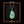 Load image into Gallery viewer, Vintage 14K Gold Butterfly Moss in Snow Jade Pendant Necklace - Boylerpf
