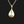 Load image into Gallery viewer, Vintage 14K Gold Baroque Mother of Pearl Pendant Necklace - Boylerpf
