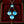 Load image into Gallery viewer, Antique Art Nouveau Sterling Silver Blue Enamel Necklace
