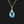 Load image into Gallery viewer, Vintage 14K Gold Diamond Blue Topaz Pendant Necklace - Boylerpf
