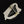 Load image into Gallery viewer, Antique Victorian Irish Connemara Marble Lyre Harp Brooch
