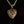 Load image into Gallery viewer, Vintage 14K Gold Filigree Ruby Sapphire Heart Pendant Necklace - Boylerpf
