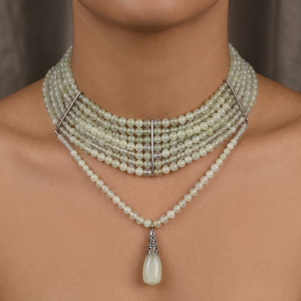 Vintage Dior John Galliano Glass Bead Necklace