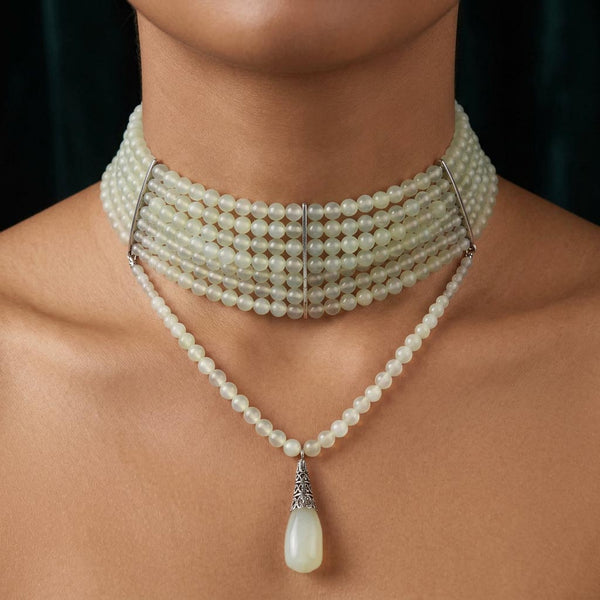 Vintage Dior John Galliano Glass Bead Necklace
