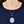 Load image into Gallery viewer, Vintage Sterling Silver White Chalcedony Blue Quartz Necklace
