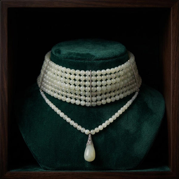 Vintage Dior John Galliano Glass Bead Necklace