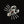 Load image into Gallery viewer, Vintage Amber Cabochon Sterling Silver Crab Zodiac Brooch
