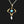 Load image into Gallery viewer, Vintage 10K Gold Pearl Articulated Opal Lavaliere Necklace - Boylerpf

