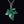 Load image into Gallery viewer, Antique Victorian Malachite Silver Ivy Leaf Pendant Necklace - Boylerpf
