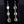 Load image into Gallery viewer, Vintage Moonstone Cabochon Silver Drop Earrings - Boylerpf
