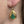 Load image into Gallery viewer, Gold Faceted Emerald Teardrop Dangle Earrings - Boylerpf
