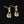 Load image into Gallery viewer, Vintage 18K Gold Plated Australian Opal Drop Earrings - Boylerpf
