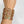 Load image into Gallery viewer, Vintage Sterling Silver Gilt Filigree Gemstone Cuff Bracelet

