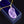 Load image into Gallery viewer, Vintage Gold Amethyst Lucky Bean Charm Pendant Necklace - Boylerpf
