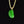 Load image into Gallery viewer, Vintage Natural Emerald 9K Gold Lucky Bean Necklace
