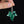 Load image into Gallery viewer, Antique Victorian Malachite Silver Ivy Leaf Pendant Necklace - Boylerpf
