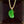 Load image into Gallery viewer, Vintage Natural Emerald 9K Gold Lucky Bean Necklace
