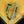 Load image into Gallery viewer, Antique Victorian Irish Connemara Marble Lyre Harp Brooch
