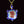 Load image into Gallery viewer, Vintage Blue Enamel Articulated Turtle Pendant Necklace - Boylerpf
