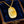 Load image into Gallery viewer, Vintage Gold Carved Yellow Jade Year of The Rat Necklace
