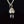Load image into Gallery viewer, Sterling Silver Arts &amp; Crafts Whitby Jet Acorn Necklace
