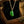 Load image into Gallery viewer, Vintage Natural Emerald 9K Gold Lucky Bean Necklace
