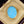 Load image into Gallery viewer, Vintage 14K Gold Blue Howlite Cameo Brooch Pendant
