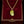 Load image into Gallery viewer, Vintage 9K Gold Iona Marble Lucky Bean Necklace
