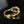 Load image into Gallery viewer, Vintage Three Stone Garnet Ring in 10K Gold - Boylerpf
