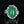 Load image into Gallery viewer, Antique Chrysoprase Ring Arts &amp; Crafts Sterling Silver
