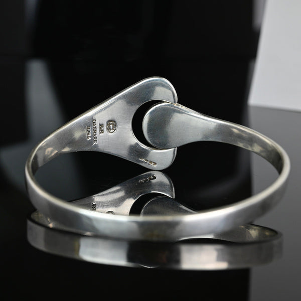Georg Jensen Sterling Silver Puzzle Bangle Bracelet | Danish Modern - Boylerpf