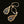 Load image into Gallery viewer, Antique 14K Gold Diamond Paste Dangle Earrings - Boylerpf
