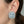 Load image into Gallery viewer, Retro Swiss Blue Topaz Diamond Earrings, 18K Gold Fine 1940s - Boylerpf
